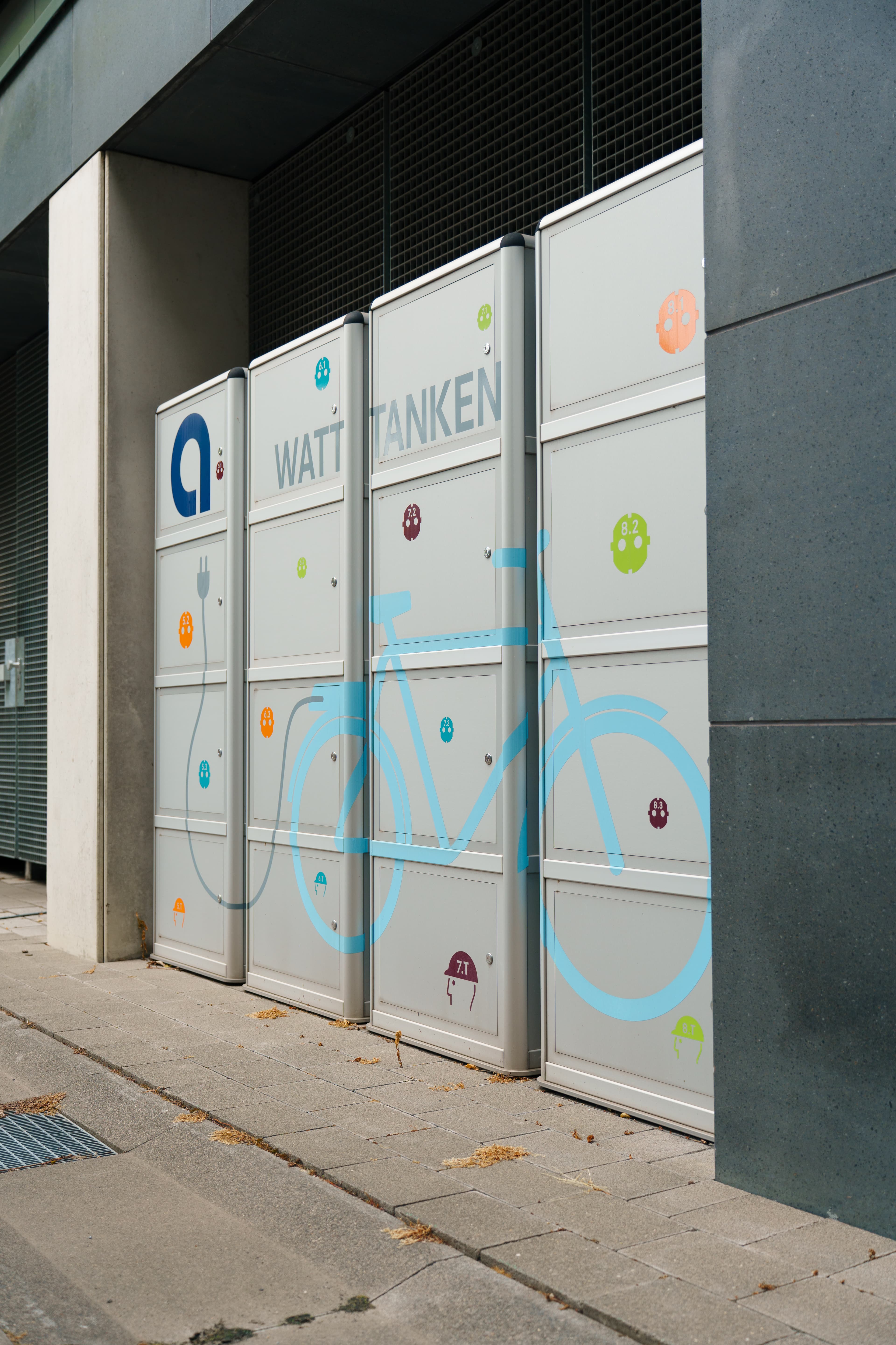 Watt Tanken Station für E-Bikes